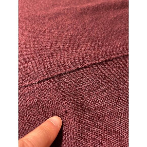 Ann Taylor LOFT Top womens small long sleeve boat neck sweater blouse wool blend - Picture 7 of 8